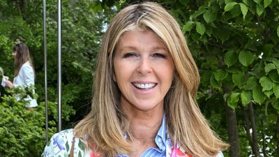 Kate Garraway just found the easiest way to wear yellow - her citrus-toned heels and shocking pink dress are fabulous