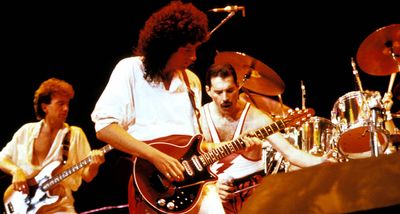 “To my utter horror I heard myself noodling all the way through our chat. On Brian’s own guitar!”: The first time I met Brian May – and we were both wearing clogs