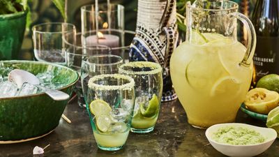 Zingy and thirst-quenching, the grown-ups will want to keep this lemongrass lemonade all to themselves