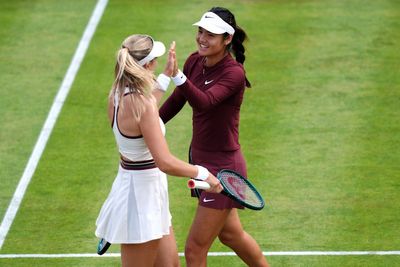 When is Emma Raducanu playing at Queen’s?