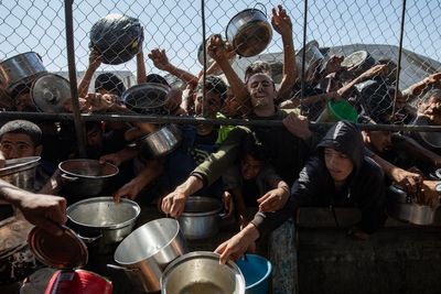 Israeli gunfire kills at least 17 Palestinians near aid site, say health authorities