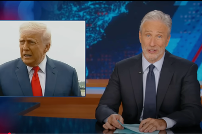 ‘Trump happily lights the fuse’: Jon Stewart blasts president’s role in Los Angeles riots