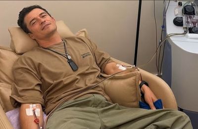 Orlando Bloom undergoes 10k treatment to remove toxic chemicals