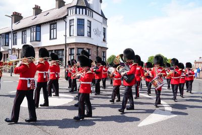 Coldstream Guards mark 375th anniversary with return to birthplace Berwick