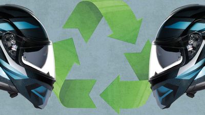 You Might Be Able To Recycle Your Old Motorcycle Helmet, But There's a Catch