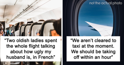 36 Hilarious Conversations People Overheard On A Plane And Decided Were Too Good Not To Share
