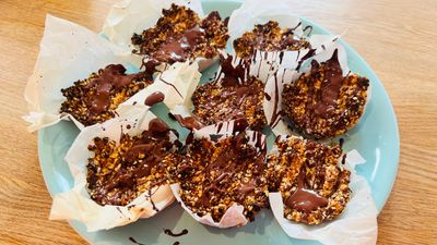 I tried three healthy protein bar recipes from Instagram—I’ll be making this one on repeat