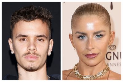 Romeo Beckham spotted leaving party with German influencer in Paris after breakup