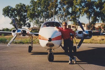 Meet the man with one of the world’s most dangerous civilian piloting jobs — flying solo across the Atlantic in tiny planes