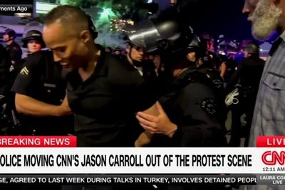 CNN responds after police detain correspondent Jason Carroll during LA protests coverage