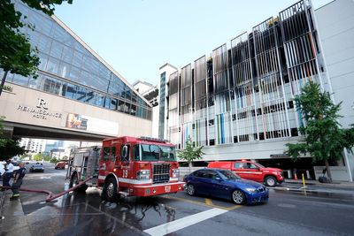 Parking garage blaze in downtown Nashville prompts some evacuations, no injuries reported