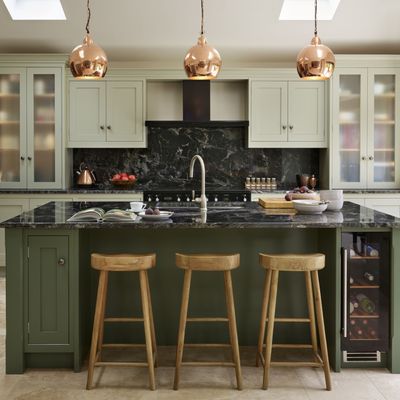 19 green kitchen ideas –verdant shades guaranteed to breathe life into your cooking space