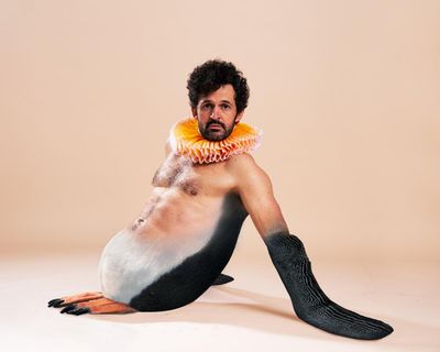 ‘Stupider than everyone else’: one comic’s semi-naked bid to perform dozens of Penguin novels