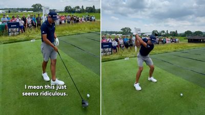 ‘I Mean This Just Seems Ridiculous’ - Watch Collin Morikawa Hit Driver On Monster Oakmont Par 3