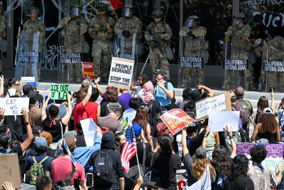 Misinformation about LA Ice protests swirls online: ‘Catnip for rightwing agitators’
