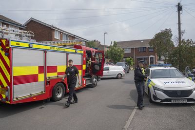 Father and daughter killed in house blaze named as sister remains in hospital