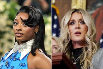 Simone Biles issues apology to Riley Gaines after online argument over transgender athletes turns personal