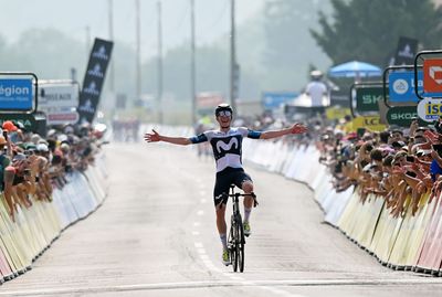 Iván Romeo powers to first WorldTour victory and race lead on stage three of the Critérium du Dauphiné