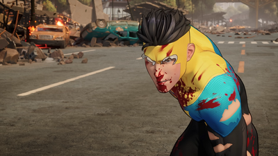 Invincible VS might be hyperviolent, but the devs want to salve the sting of getting combo'd to death: 'We want you to be an active participant, even when you're getting hit'