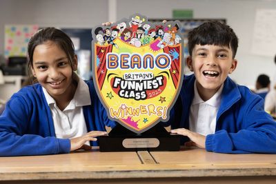 East London primary class is named the 'funniest in Britain' by Beano thanks to clever punctuation joke