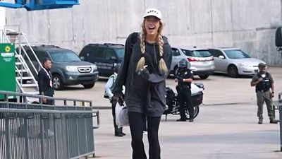 Sophie Cunningham Had Jokes After Getting Shown Up by Teammate's Stylish Entrance