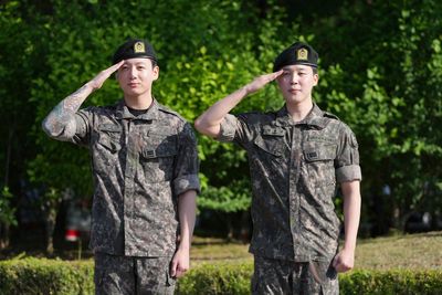 K-pop stars Jimin and Jung Kook of BTS discharged from military service as band’s reunion nears