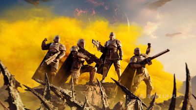 Helldivers 2 finally gives bugdivers something to do now the Illuminate and Automaton attacks are over, as "massive Terminid outbreaks have erupted simultaneously" across 5 planets