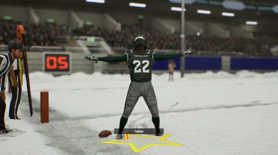 Maximum Football Gameplay in the Snow Video