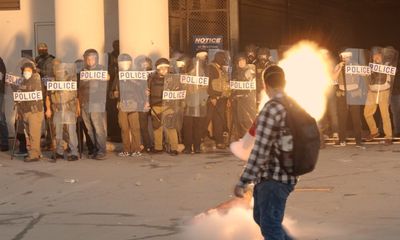 Police Violently Crack Down on L.A. Protests