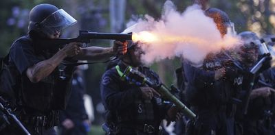 What are the ‘less lethal’ weapons being used in Los Angeles?