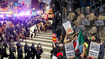 Curfew Ordered In Downtown LA To Tackle Vandalism And Looting Amid ICE Protests