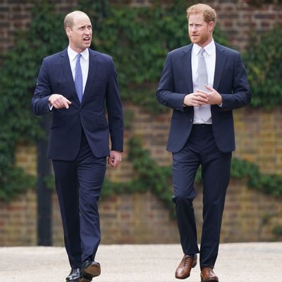 Prince William and Prince Harry Could Be "Tempted" to Secretly Bid on Their Mother's Outfits in New Auction