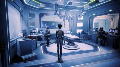 Mecha Break will have interactive space toilets because its developer wants to emphasize that players 'are acting as a pilot and not the mech itself'