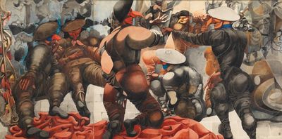 Edward Burra / Ithell Colquhoun review – sex, jazz, war and the occult, all confusingly jumbled