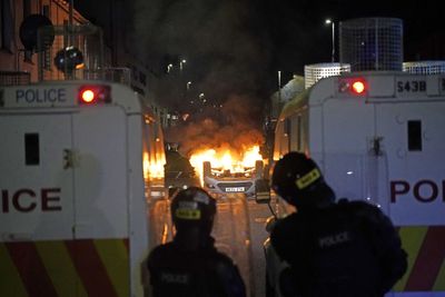 17 police officers injured during second night of violence in Ballymena