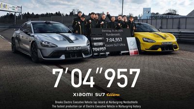 Xiaomi SU7 Ultra Storms The Nurburgring, Beats Porsche And Rimac