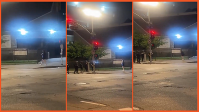 ‘How is this legal?’: LAPD thugs casually shoot harmless woman trying to get home