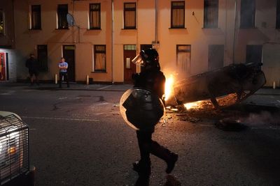 PM ‘utterly condemns’ second night of violence after 17 officers injured in NI