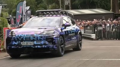 The Porsche Cayenne EV Secretly Smashed A Record