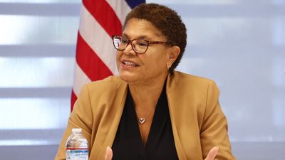 ‘They’re going after families and children’: Karen Bass hits back against Trump as L.A. curfew shuts down city