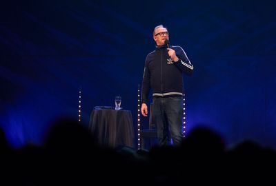 Greg Davies Full Fat Legend at Royal Albert Hall review: 'charisma, precision timing and earthy vulgarity'