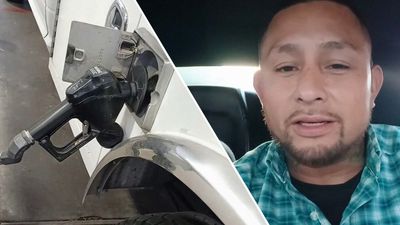 Man Fills Up His Truck. Then He Pulls Out a Trick for When the Handle Clicks and Stops Pumping