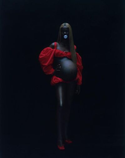 A bold image of motherhood – using a prosthetic belly: Gabriel Moses’ best photograph