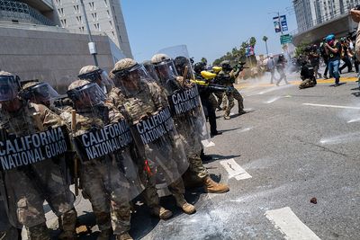 LAPD Chief Says National Guard Is Not Helping Quash Protests But To Help ICE 'On The Immigration Front'