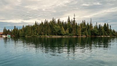 National Park Service says deaths of 2 backcountry campers on remote Isle Royale not wildlife-related as FBI assists in investigation
