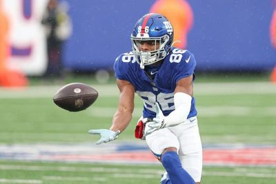 Giants’ Darius Slayton had a hilarious reaction to the new Madden trailer showing him dropping a pass