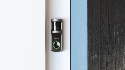 IMOU’s video doorbell has a rotating camera lens and voice converter to scare intruders
