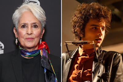 Joan Baez shares the pointer she would have given Timothée Chalamet for playing Bob Dylan