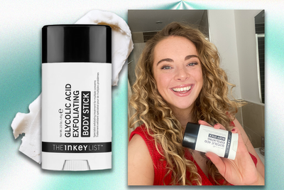 The Inkey List’s glycolic acid exfoliating stick worked magic on my keratosis pilaris