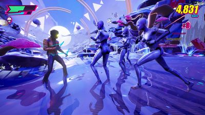 Batman Arkham combat is reimagined as a disco nightmare in this Steam Next Fest demo – and yes, you can already import your own songs